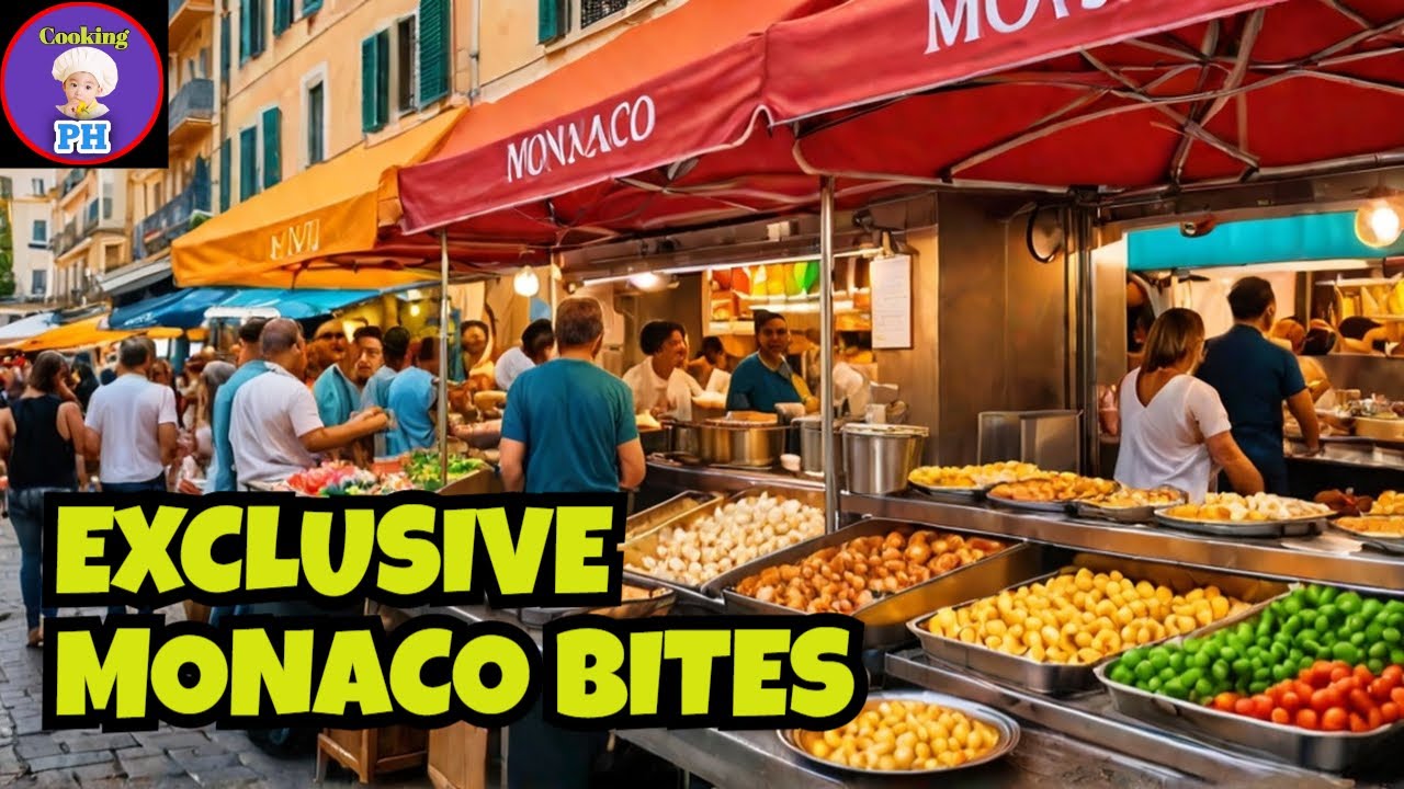 🍴Monaco Street Food Tour 2025 | A Culinary Adventure🍴 #phcooking #streetfood
