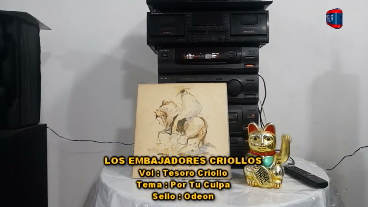 POR TU CULPA - LOS EMBAJADORES  CRIOLLOS - LP DOBLE TESORO CRIOLLO