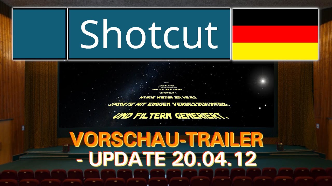 VORSCHAU/TRAILER (UPDATE 20.04.12).🎬SHOTCUT-Teaser 2020[GER] (Filmschnitt).