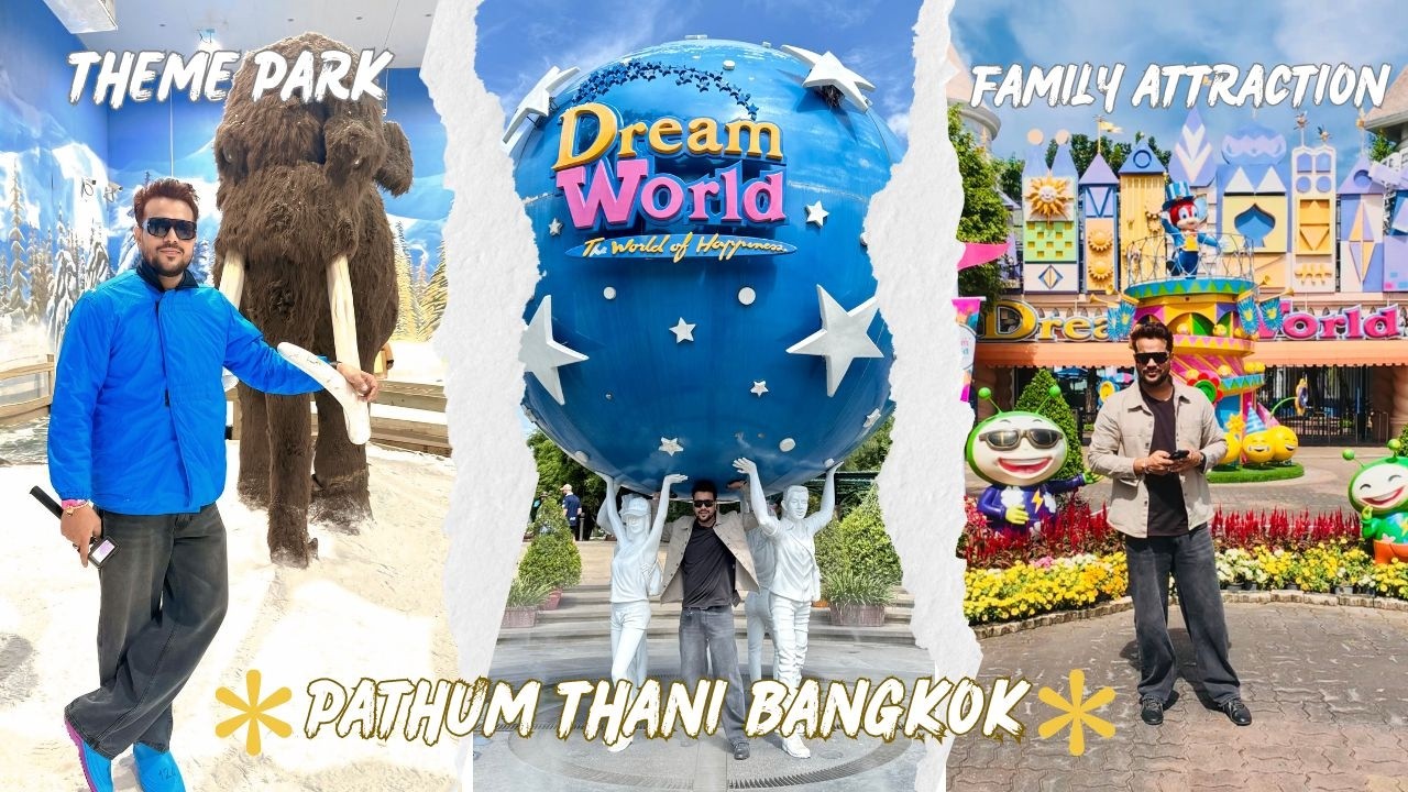 THAILAND - BANGKOK - DREAM WORLD - FAMILY THEME PARK - FULL HOROR WITH ULTIMATE ADVENTURES .