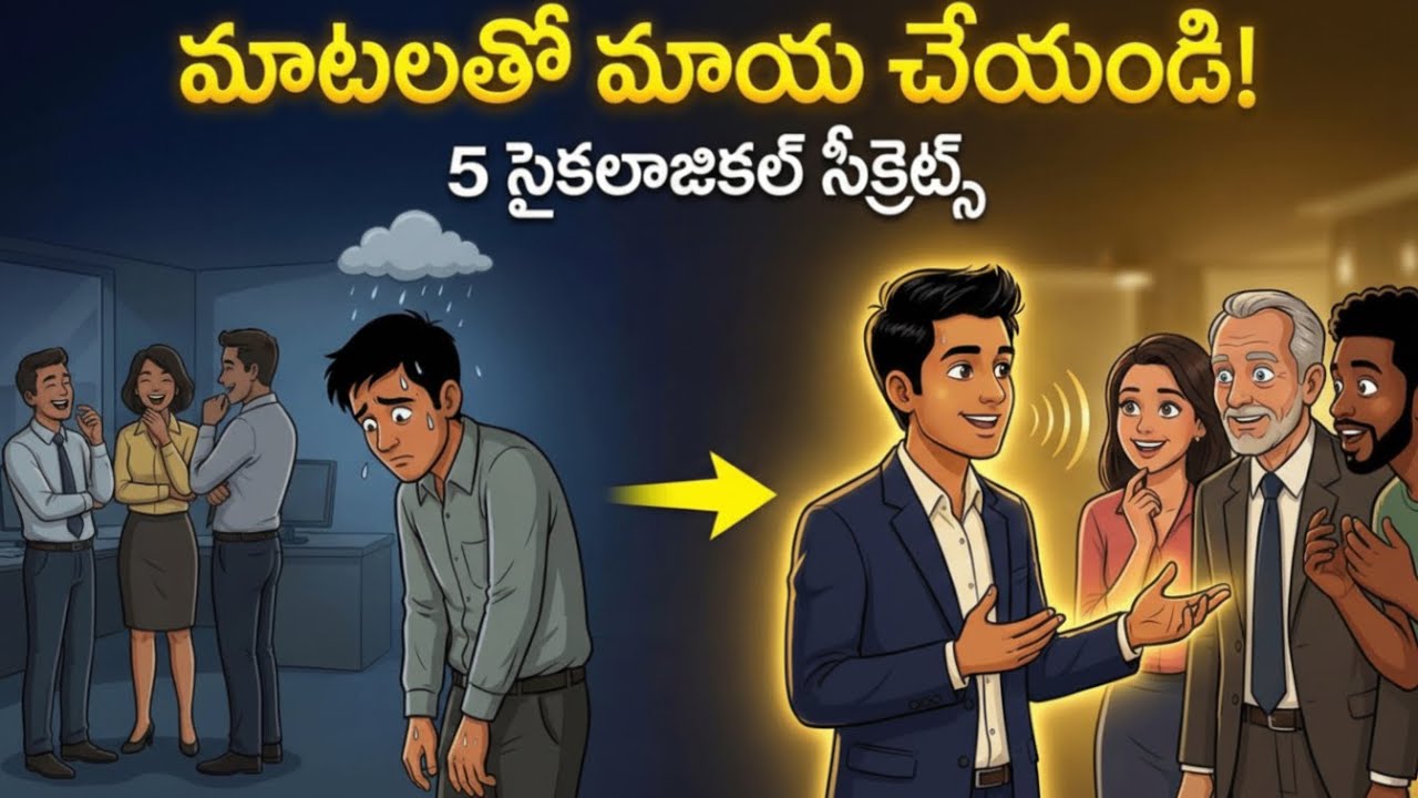 ఎవరినైనా మాటలతో కట్టిపడేయడం ఎలా? | ఎవరికీ తెలియని 5 సీక్రెట్స్! | The Art of Confident Communication