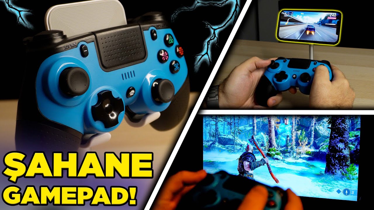 Farklı platformlar için tek GamePad! Rampage SG-RPS4 inceleme