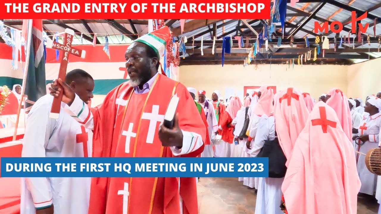 Grand Entry of Archbishop Albert Obede | First HQ Meeting 2023
