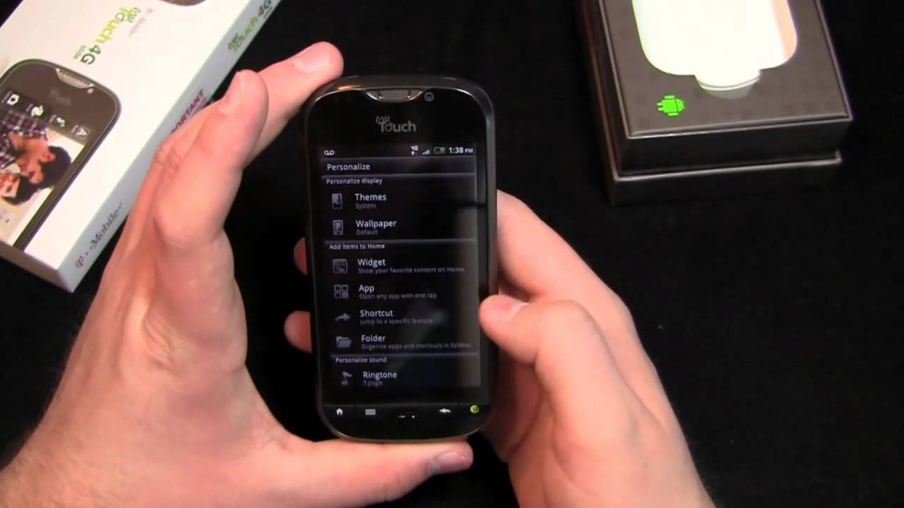 T-Mobile myTouch 4G Slide Unboxing
