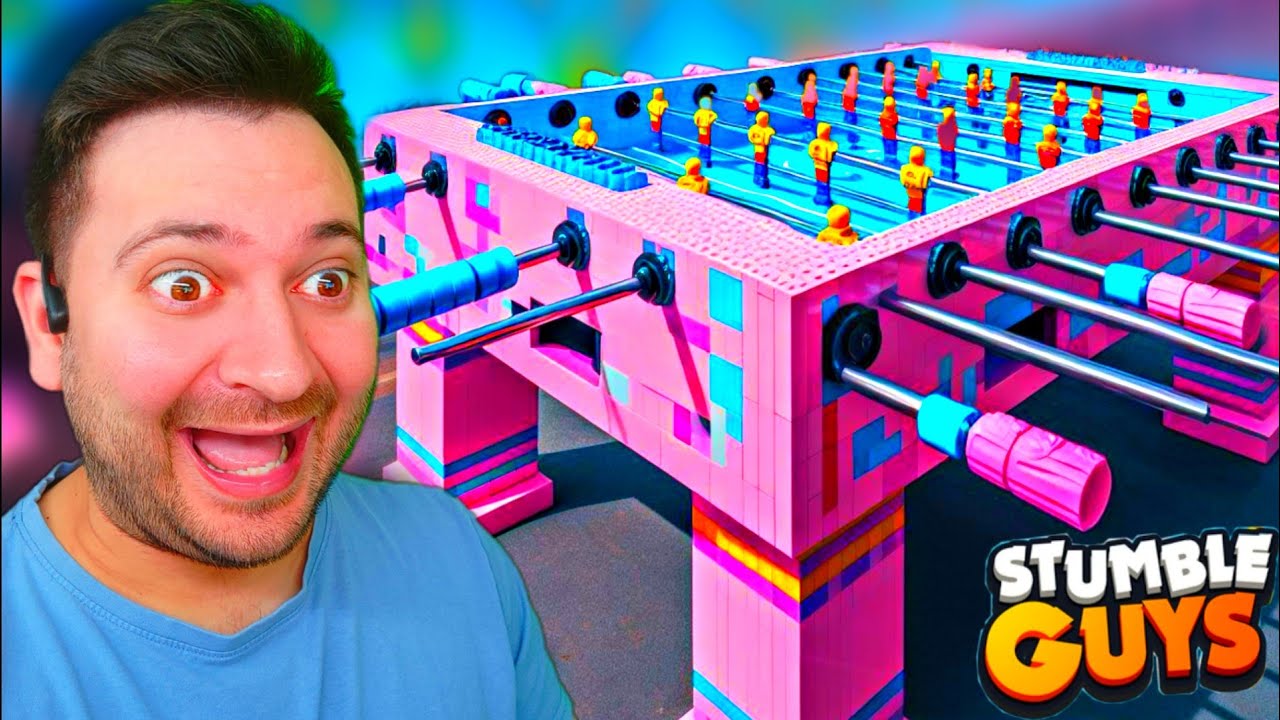 😱 MAPA más DIFICIL de STUMBLE GUYS!! 😱 NUEVO MAPA FUTBOLÍN 💥