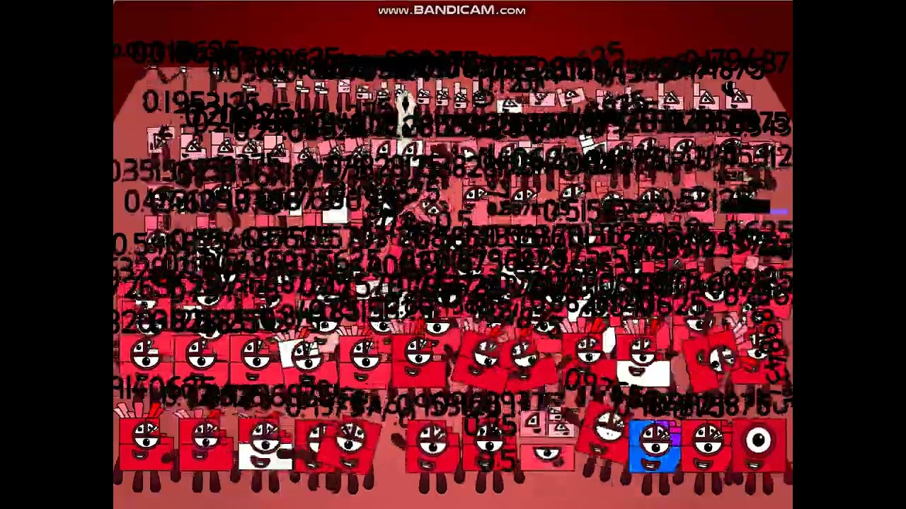 Numberblocks Band 128ths 0.0078125 - 1 version soseconjes parsion