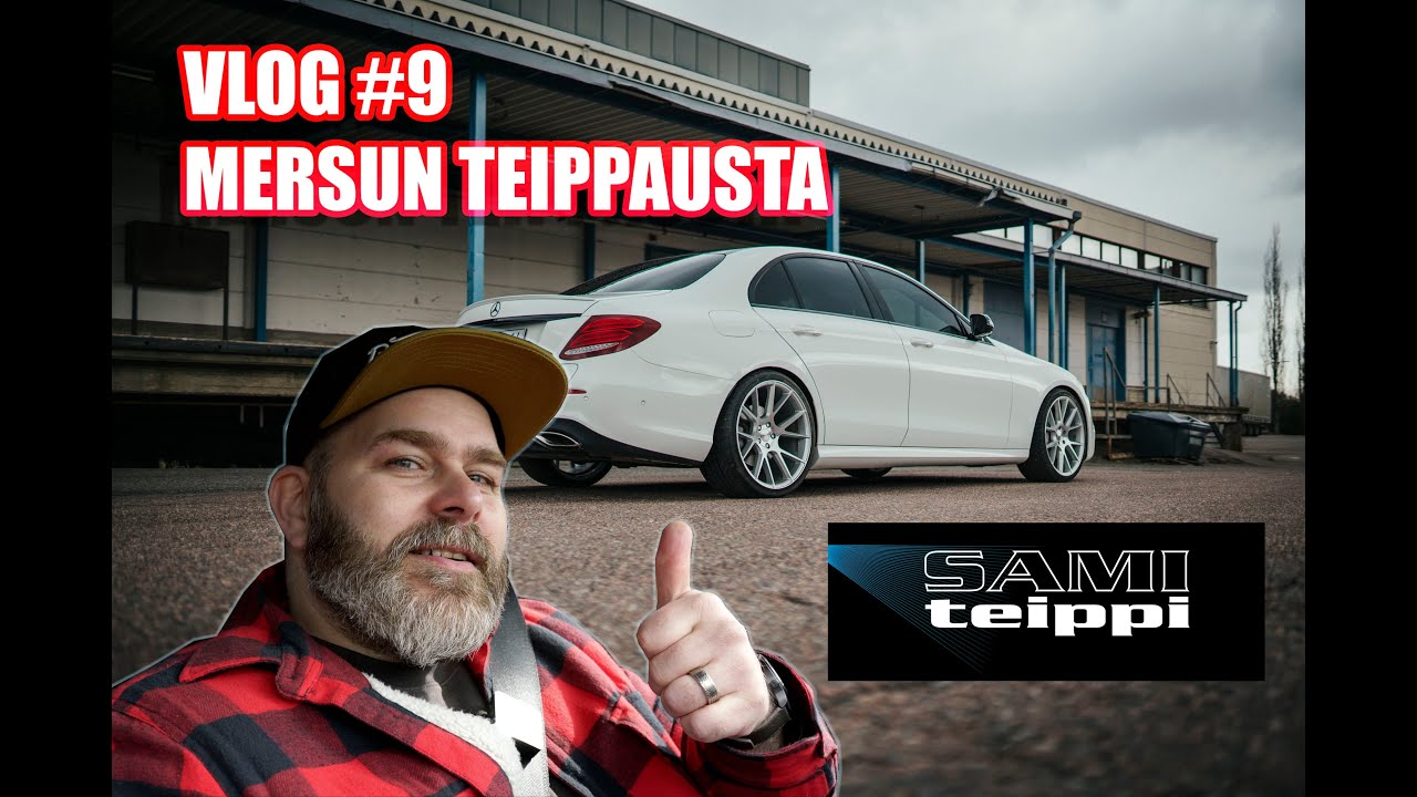 Elpuercosi VLOG #9 - MB350e tummennukset, katto mustaksi, ajovalot tummaksi -  samiteippi 2021