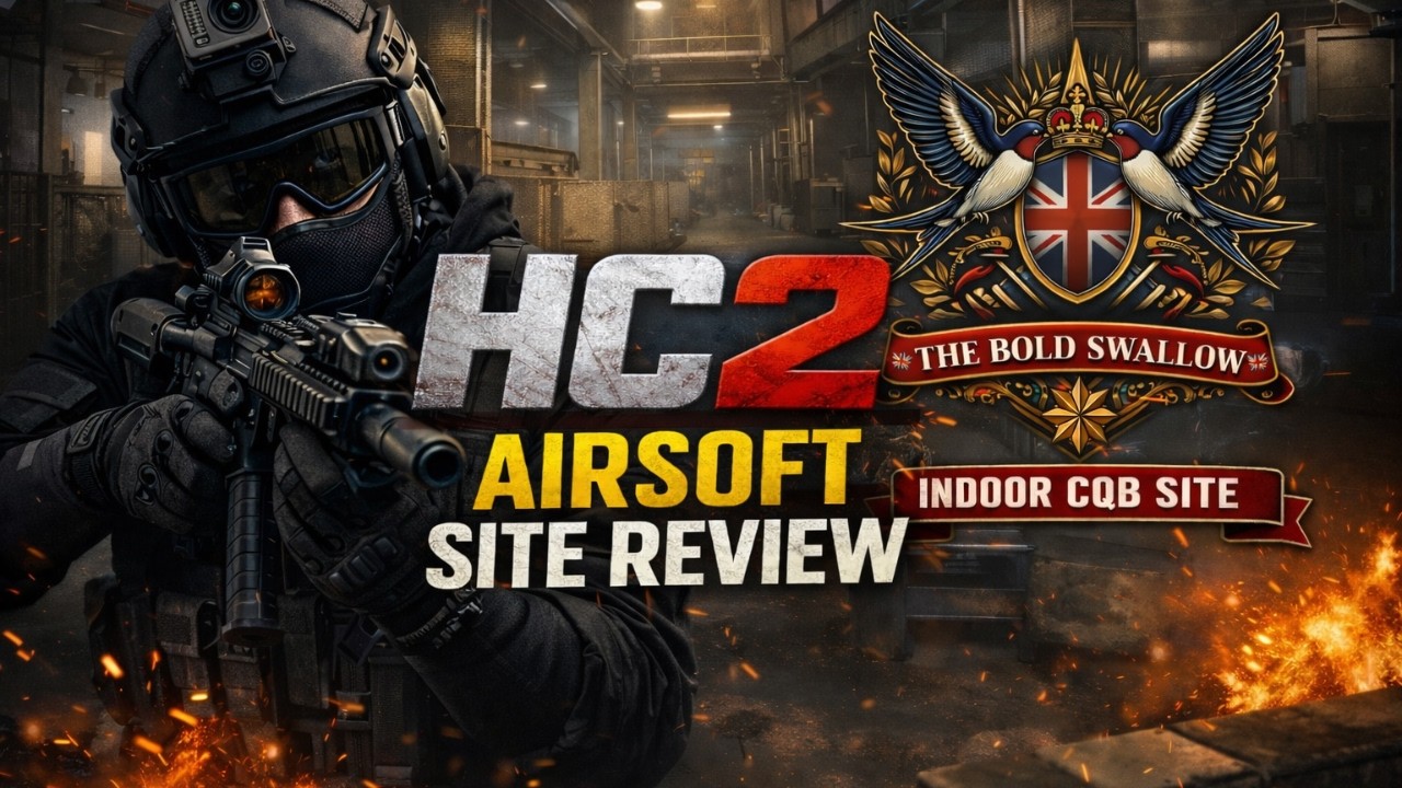 CQB Airsoft UK | West Midlands Airsoft (HC2) Gameplay & Review Ep:1