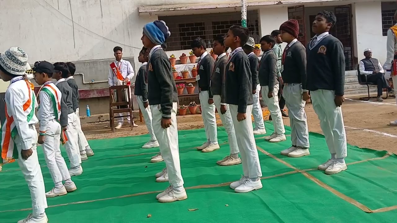 Shishu vikash vidyalaya nonihat republic day parade #school #republicday #vlog 