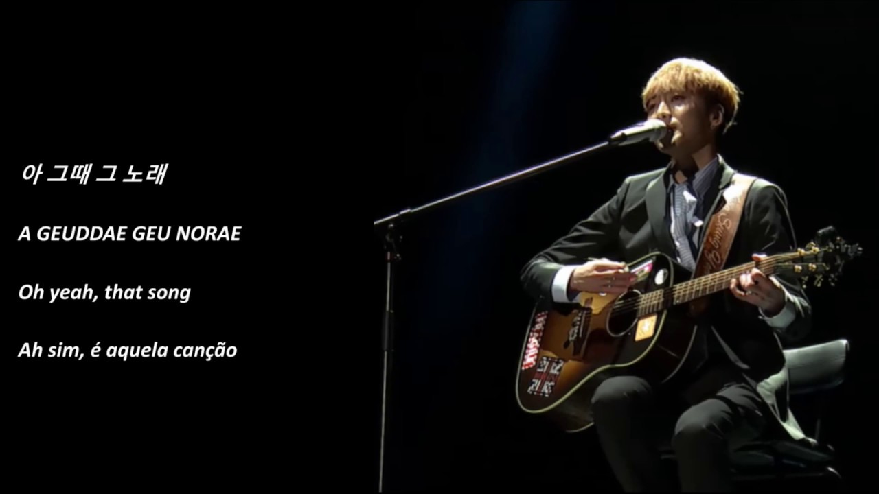 KANG SEUNGYOON from WINNER - That Song (그 노래 ) HAN/ROM/ENG/PTBR