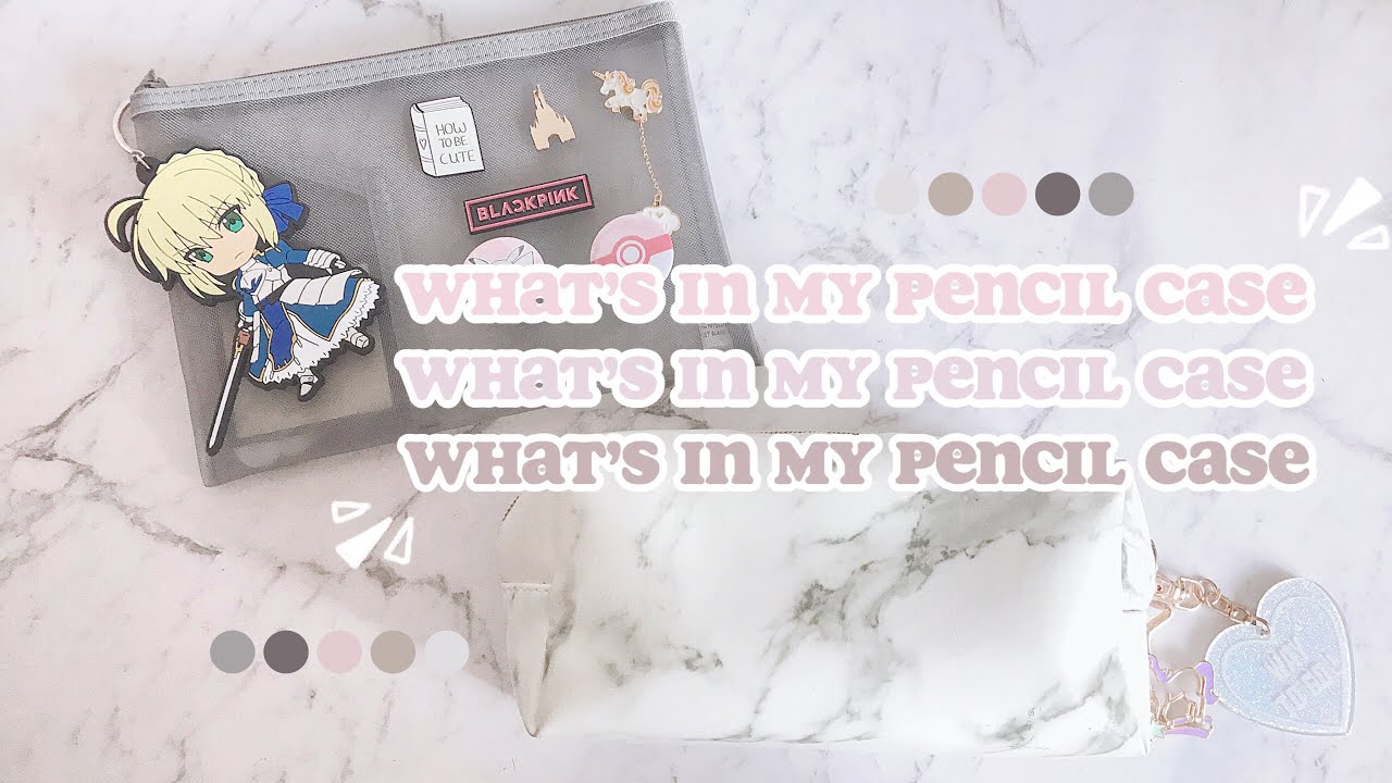 °˖✧ What's in my pencil case 🌱 ✧˖°
