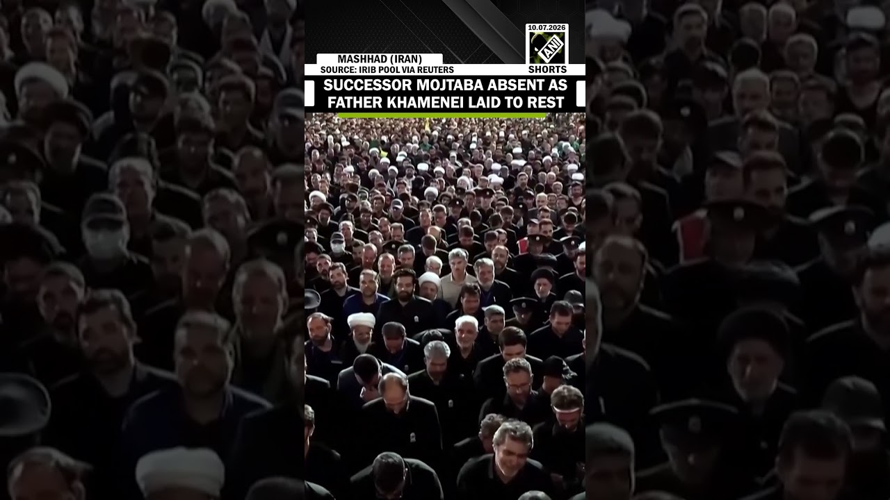 Big! Iran&rsquo;s supreme leader Mojtaba absent as father Ali Khamenei laid to rest in Mashhad, Iran