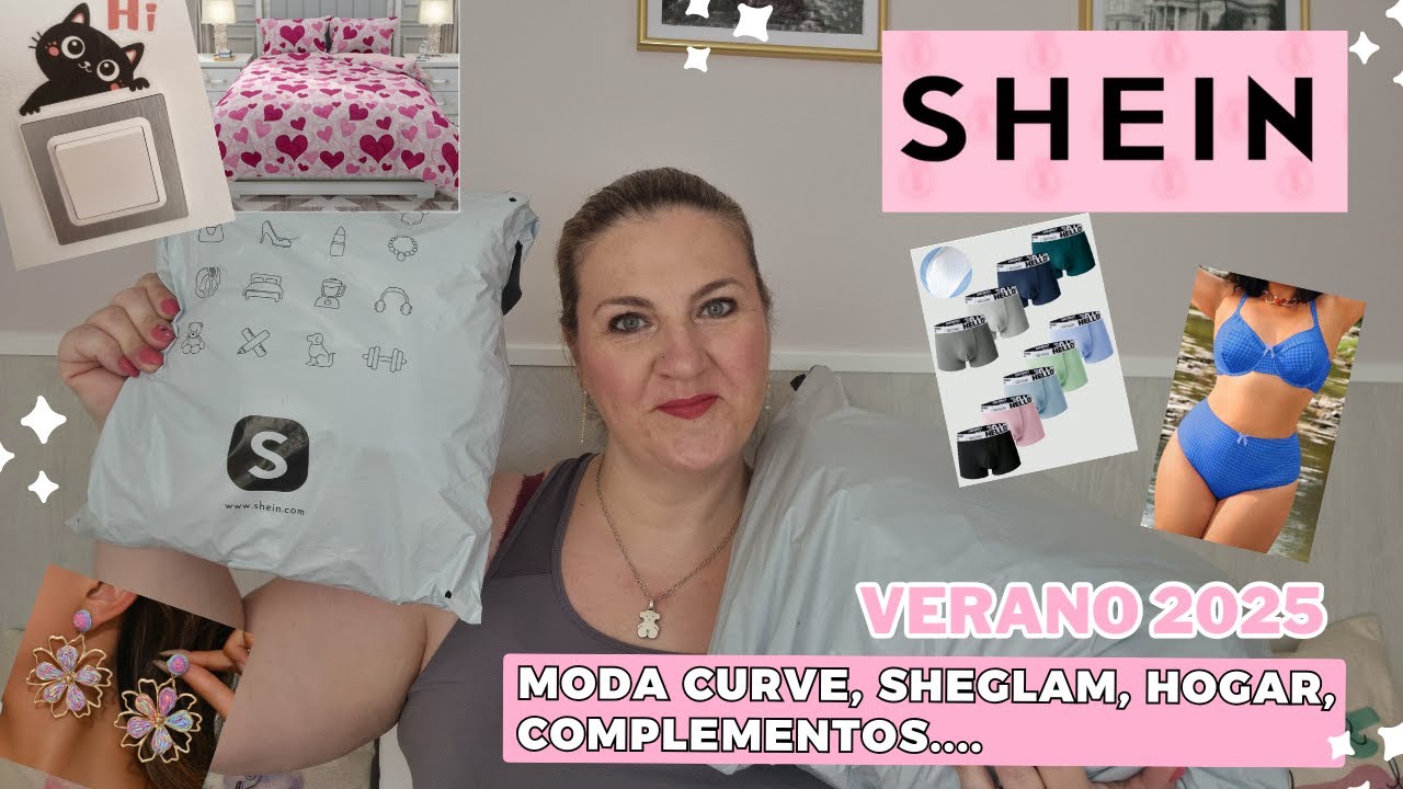 ✨✨Súper Haul de Shein ropa curve. Verano 2025, Sheglam, hogar, complementos...💝💖✨👙🌞