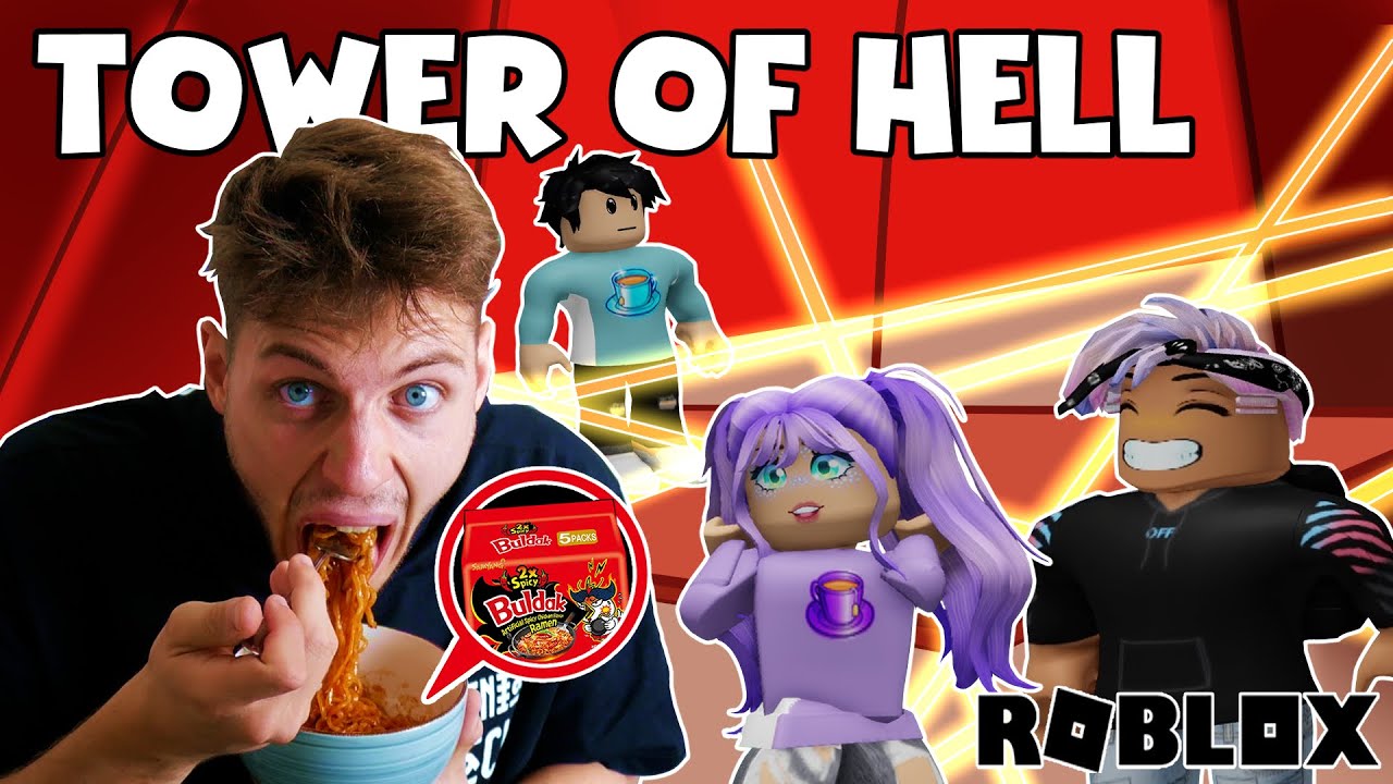 Wer bei TOWER of HELL verliert muss EXTREM SCHARFE NUDELN essen!