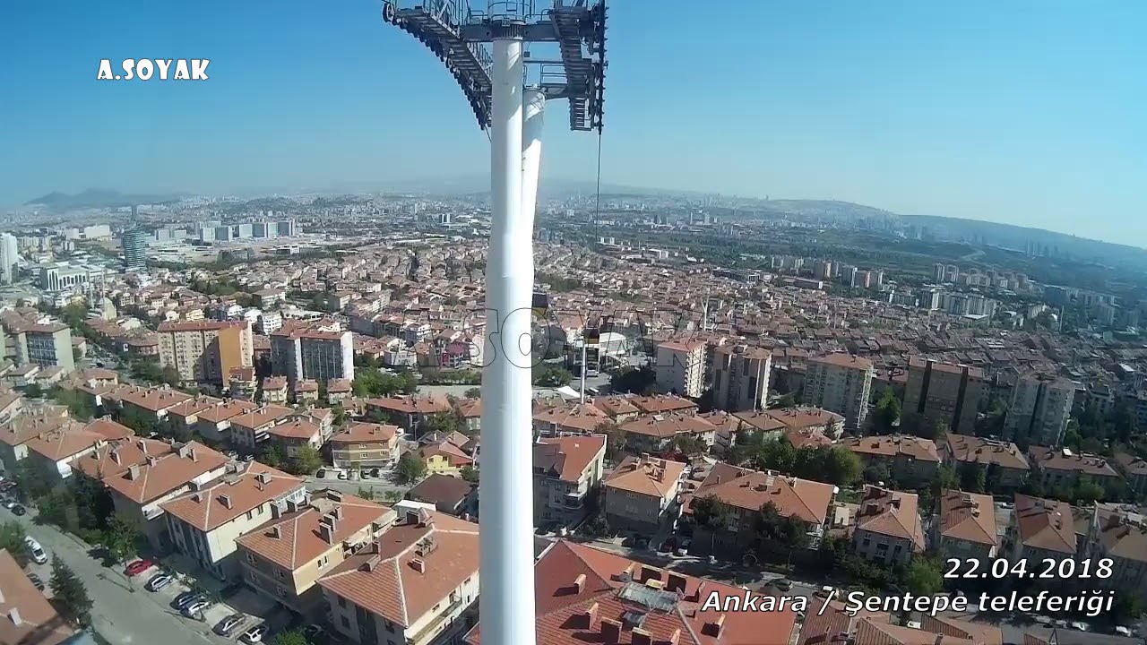 Şentepe Teleferik Hattı iniş (4-1 durak)22.04.2018