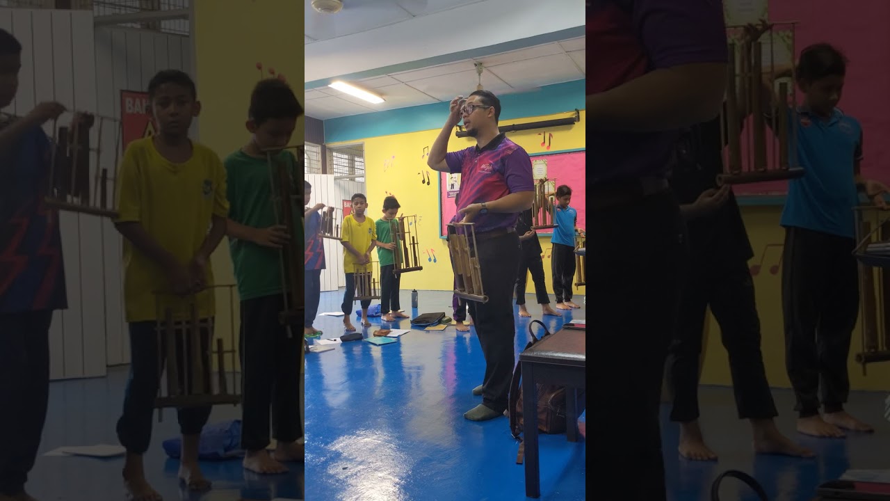 Angklung' training part 1