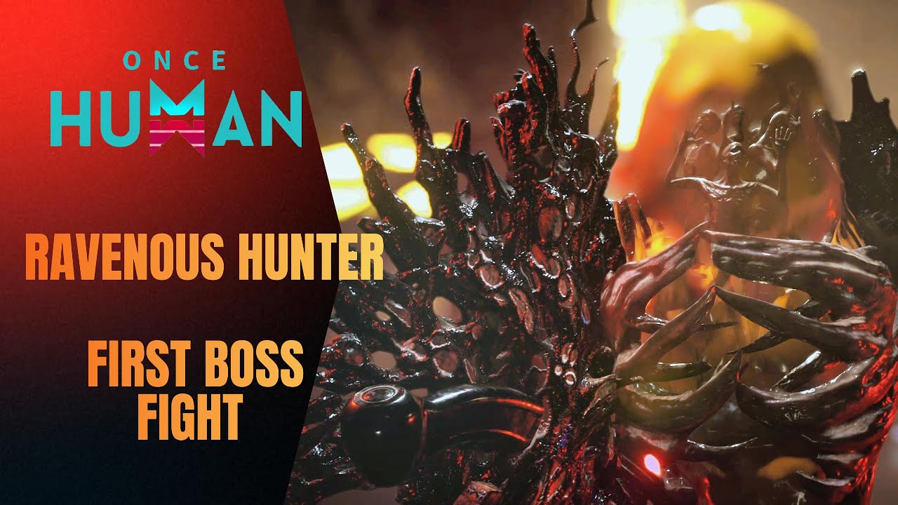 Once Human First Boss Fight Gameplay in 4K!