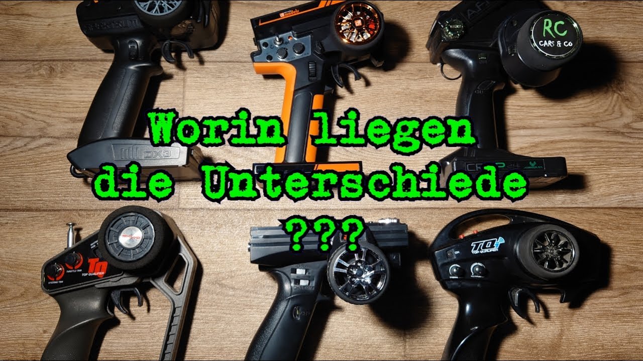 Die Fernsteuerung eines RC Autos I RC Modellbau einfach erklärt [Folge 5]
