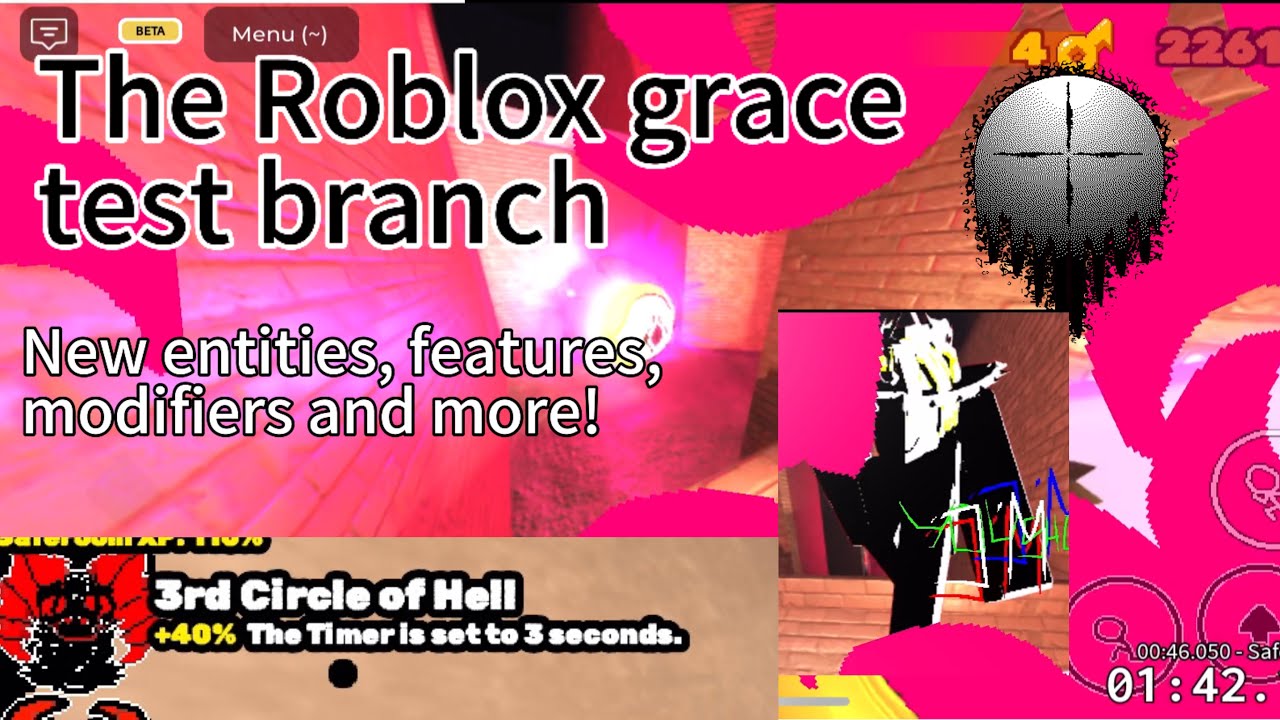 Roblox grace Test 388 | ALL NEW entities, features, modifiers and more! (Showcase)