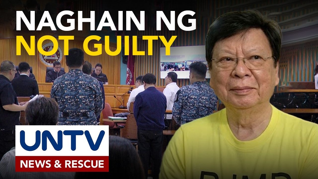 Sen. Marcoleta, naghain ng not guilty plea sa kasong plunder at paglabag sa P.D. No. 46