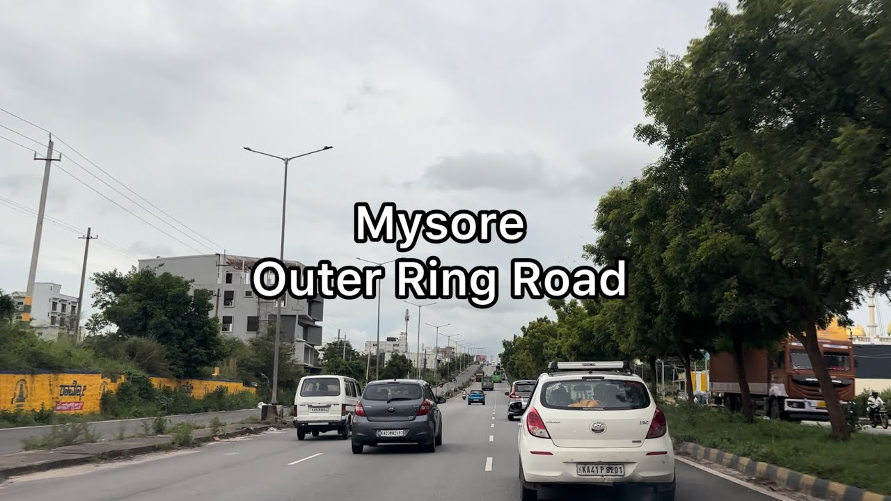 Traveling in Mysore Outer Ring Road | Karnataka | 4K