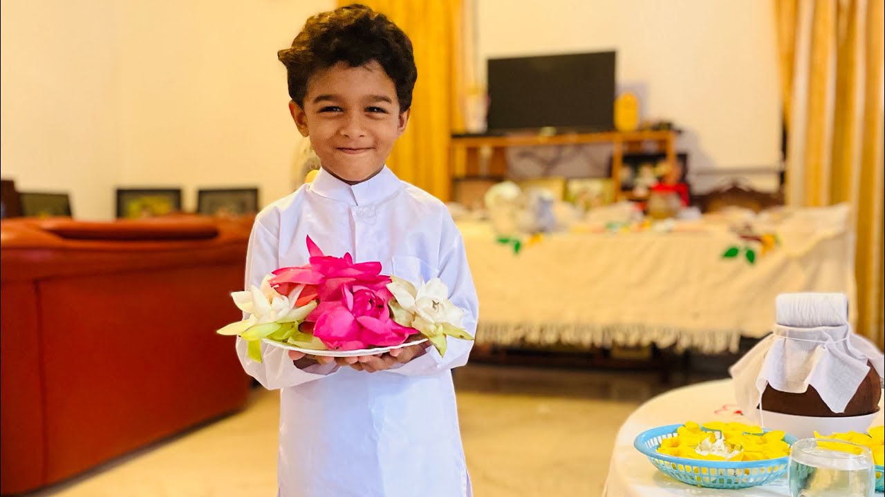 සාංඝික දානය සහ තුන් වරු පිරිත.