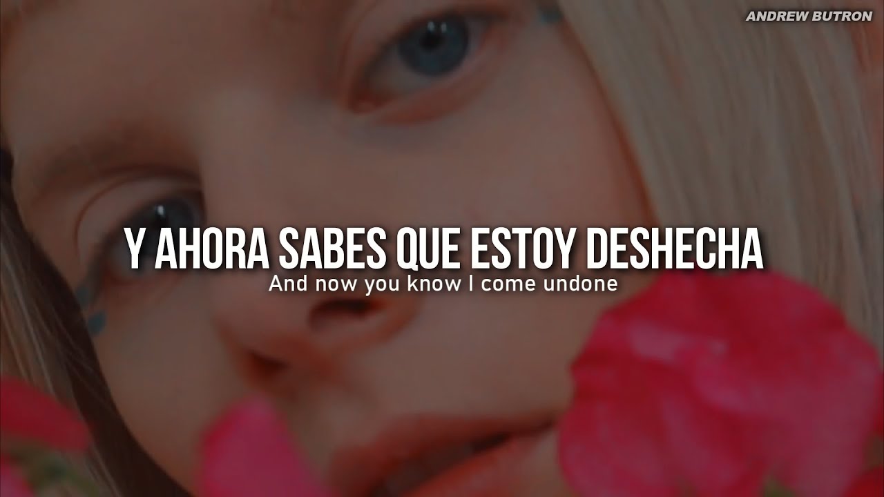 AURORA - Come Undone [Español + Lyrics]