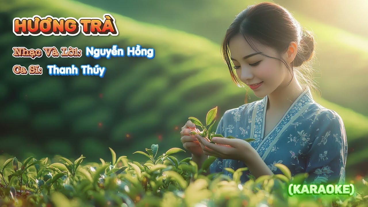 Hương Trà - Hương Xưa Dịu Êm - Karaoke Tông Nữ 