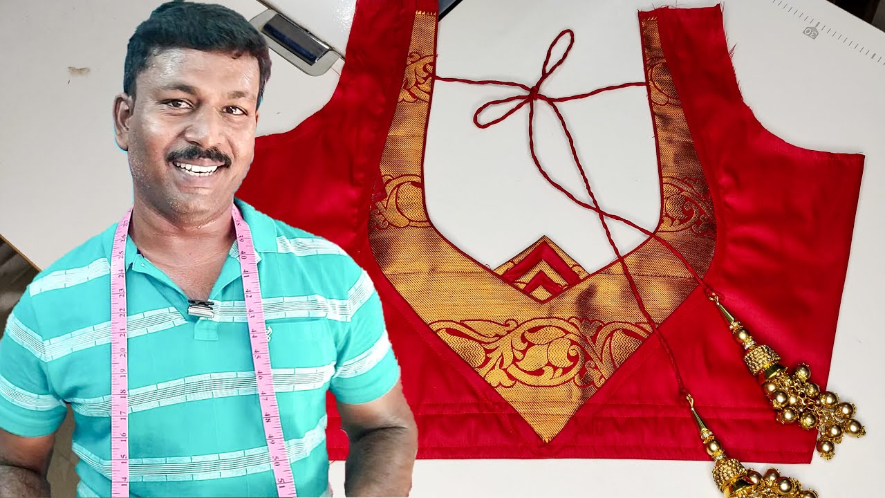 Beautiful Blouse Back Neck Design Stitching | Tailor Bro