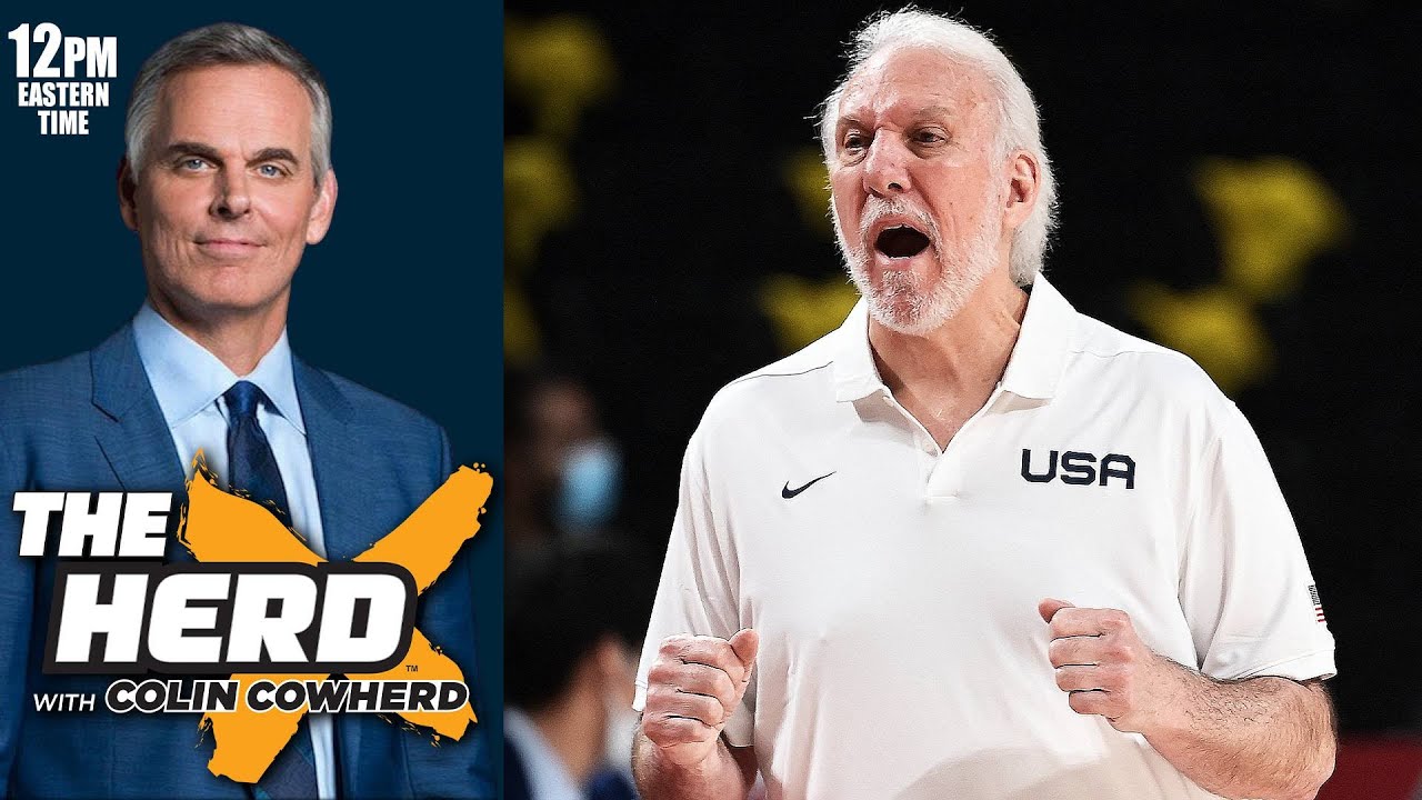 Colin Cowherd Rips Gregg Popovich For Making Up Excuses for Team USA Losing to France