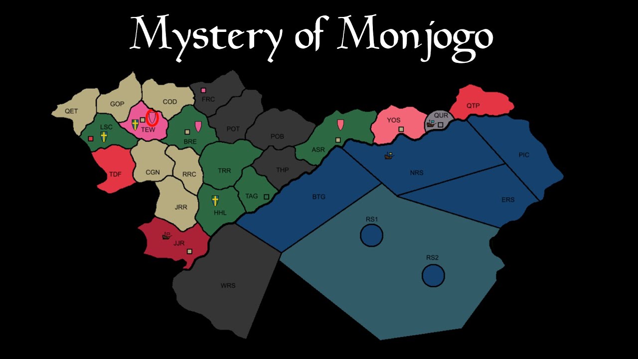 Mystery of Monjogo - A Puzzling Diplomacy Variant