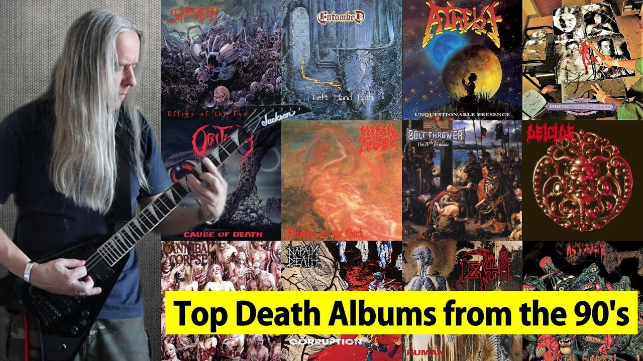 12  Death Metal Albums From The 90&acute;s In 1 Minute