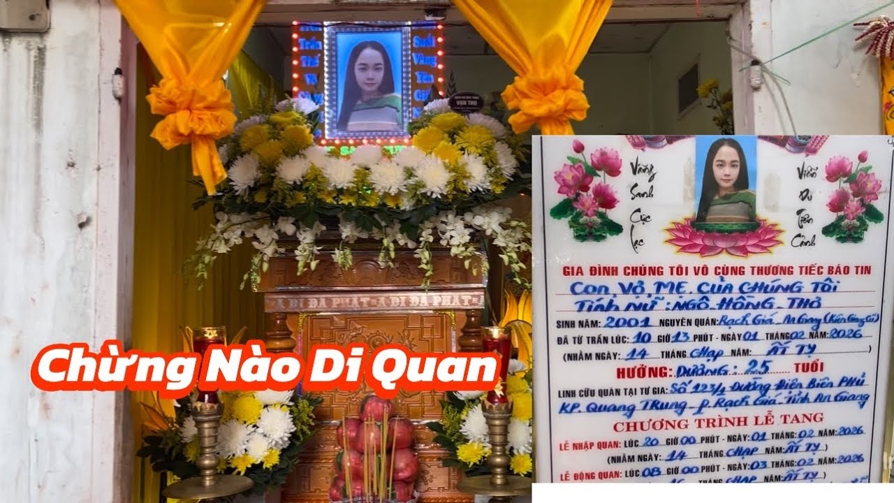 Đến viếng em Thơ mới biết giờ di quan 