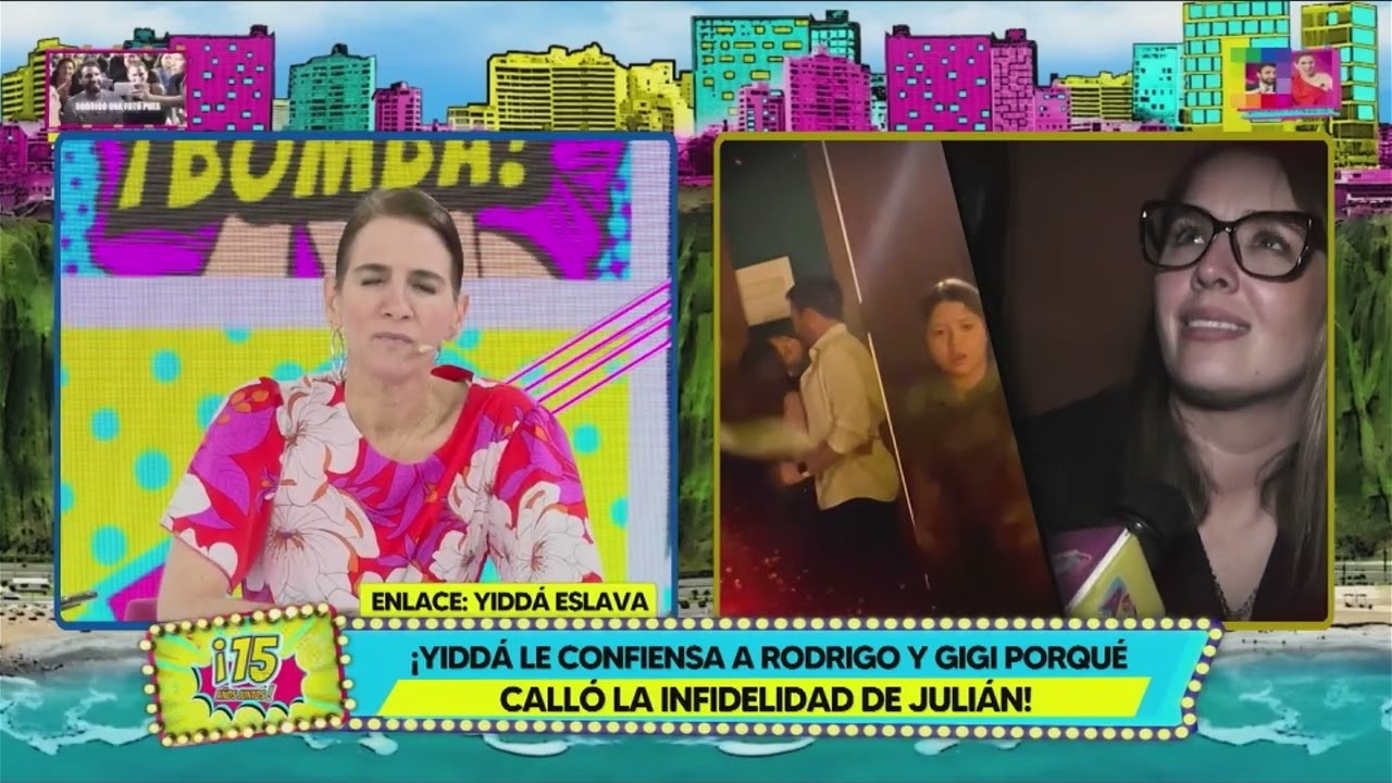 Amor y Fuego - MAR13-YIDDÁ REVELA QUE JULIÁN FUE INFIEL EN ARGENTINA: YO ESTABA CUIDANDO A MIS HIJOS
