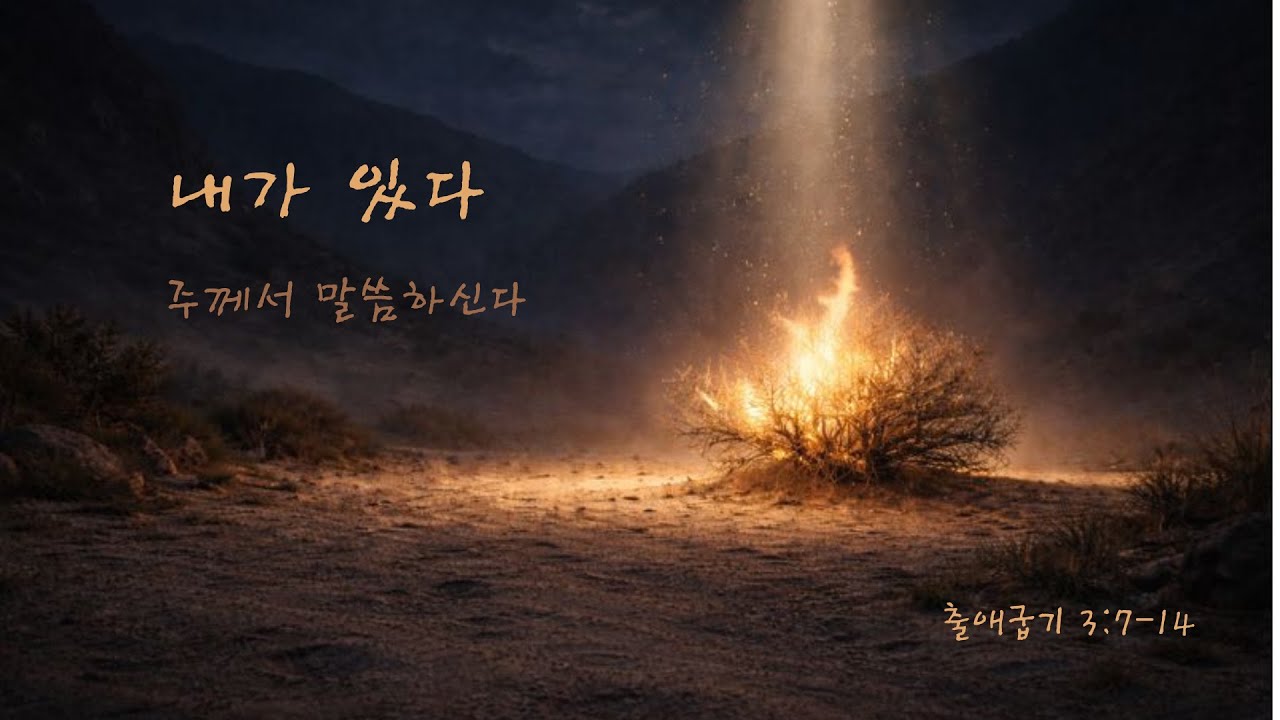 [찬양,  출애굽기 3:7-14] 