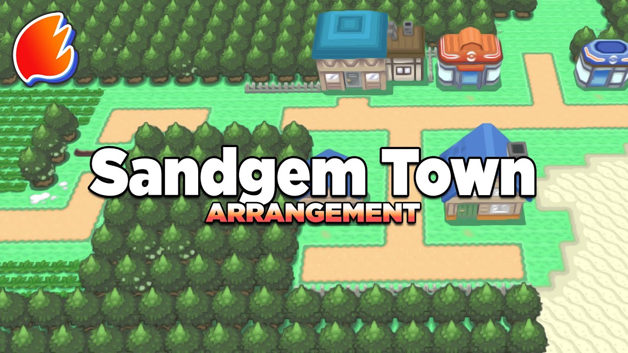 Sandgem Town: Arrangement ◓ Pokémon Diamond, Pearl & Platinum