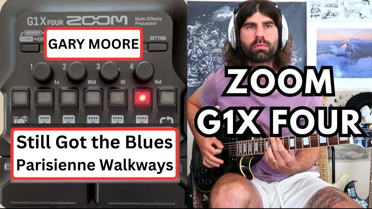 ZOOM G1X FOUR - How to get STILL GOT THE BLUES (Gary Moore) Tone - Guitar Patch