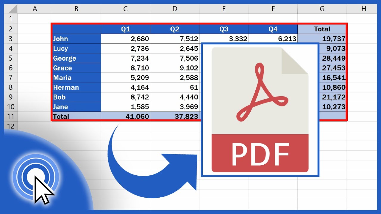Jak przekonwertować plik Excela do formatu PDF