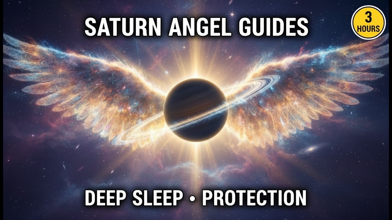 Saturn Angel Guides – 3 Hours of Celestial Protection & Deep Sleep Frequency