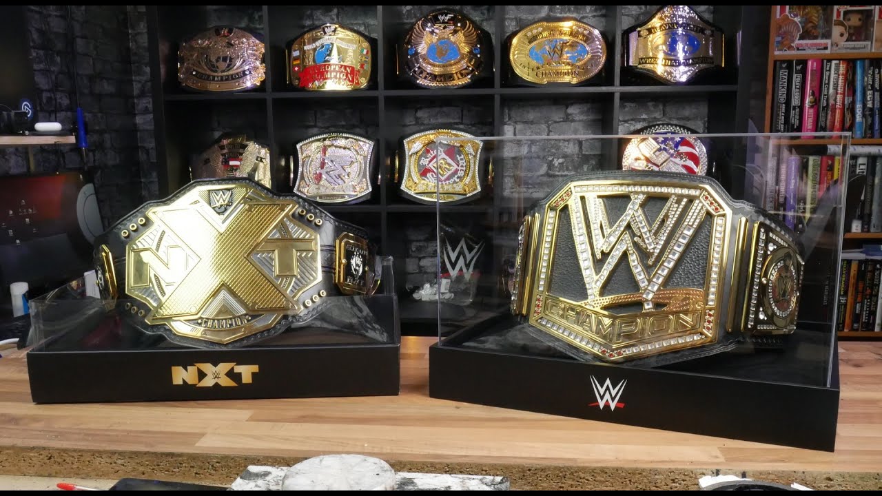 Unbox & Review WWE Shop Replica Belt Cases