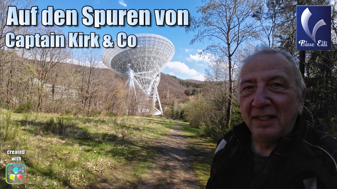 Mit der Vespa durch die Region. Auf den Spuren von Captain Kirk & Co. Das Radioteleskop Effelsberg