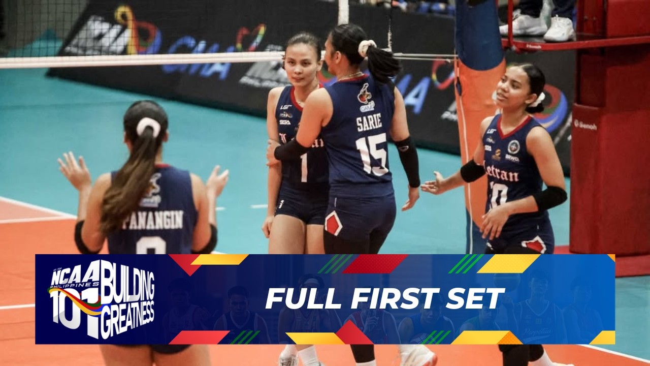 FULL FIRST SET - EAC Lady Generals vs Letran Lady Knights | NCAA Season 101