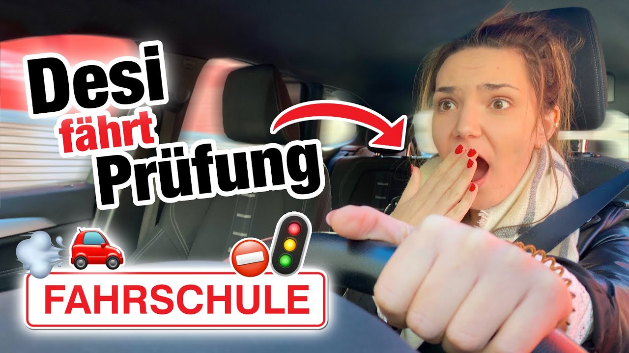 Praktische Führerscheinprüfung mit Desi 🤯 | Fischer Academy