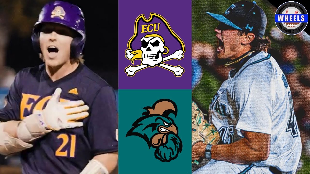 ECU vs #16 Coastal (AMAZING GAME & WHEELS SHOUTOUT) | G1 | 2026 College Baseball Highlights