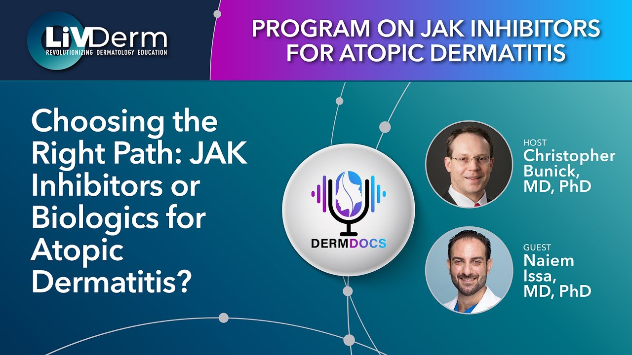 Выбор правильного пути: ингибиторы JAK или биологические препараты для лечения атопического дерма...