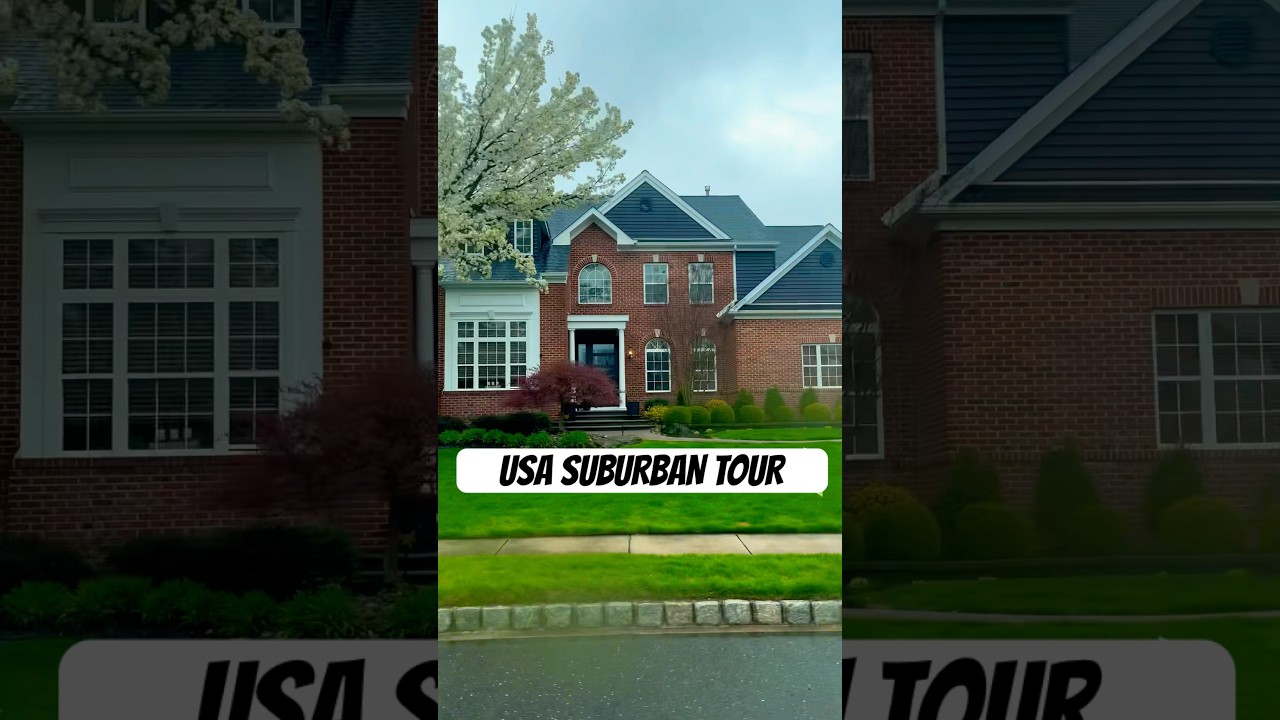 Driving Through American Neighborhoods 🚗🇺🇸 | Street View Tour