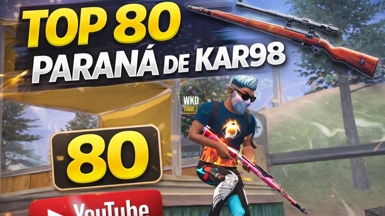 A KAR98 É A ARMA MAIS APELONA DO FREE FIRE