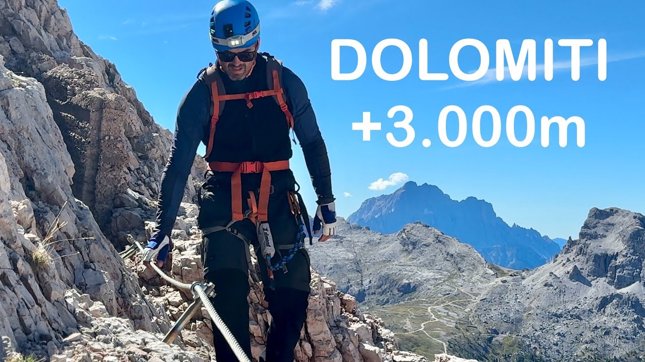 3225m de ADRENALINĂ: LUNGĂ și EXPUSĂ Via Ferrata Lipella - Tofana Di Rozes | Dolomiti
