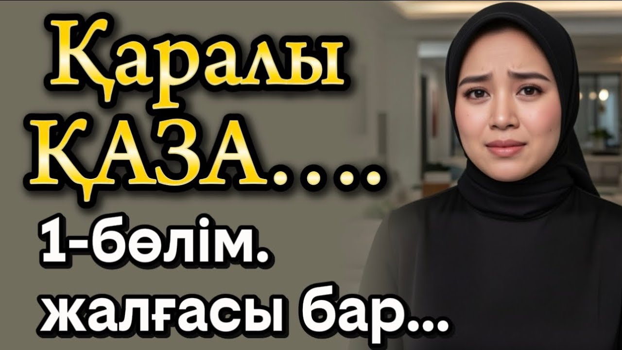 Қаралы қаза. 1-бөлім. Жалғасы бар. Өзгеге ой салатын мощ әңгіме. Тыңдап бағалап көр