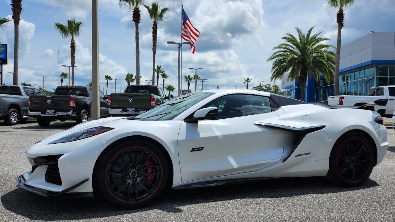 2023 Corvette Z06, 3LZ, Z07, 70th Anniversary, Convertible 